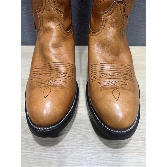 Durango Western Ranch Riding Distress Mens Boots Brown Size 10.5 EE main image 6